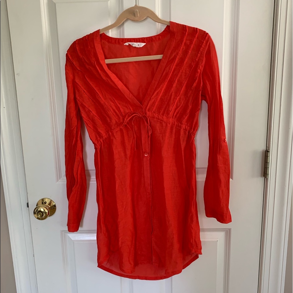 Athleta swim cover up tunic